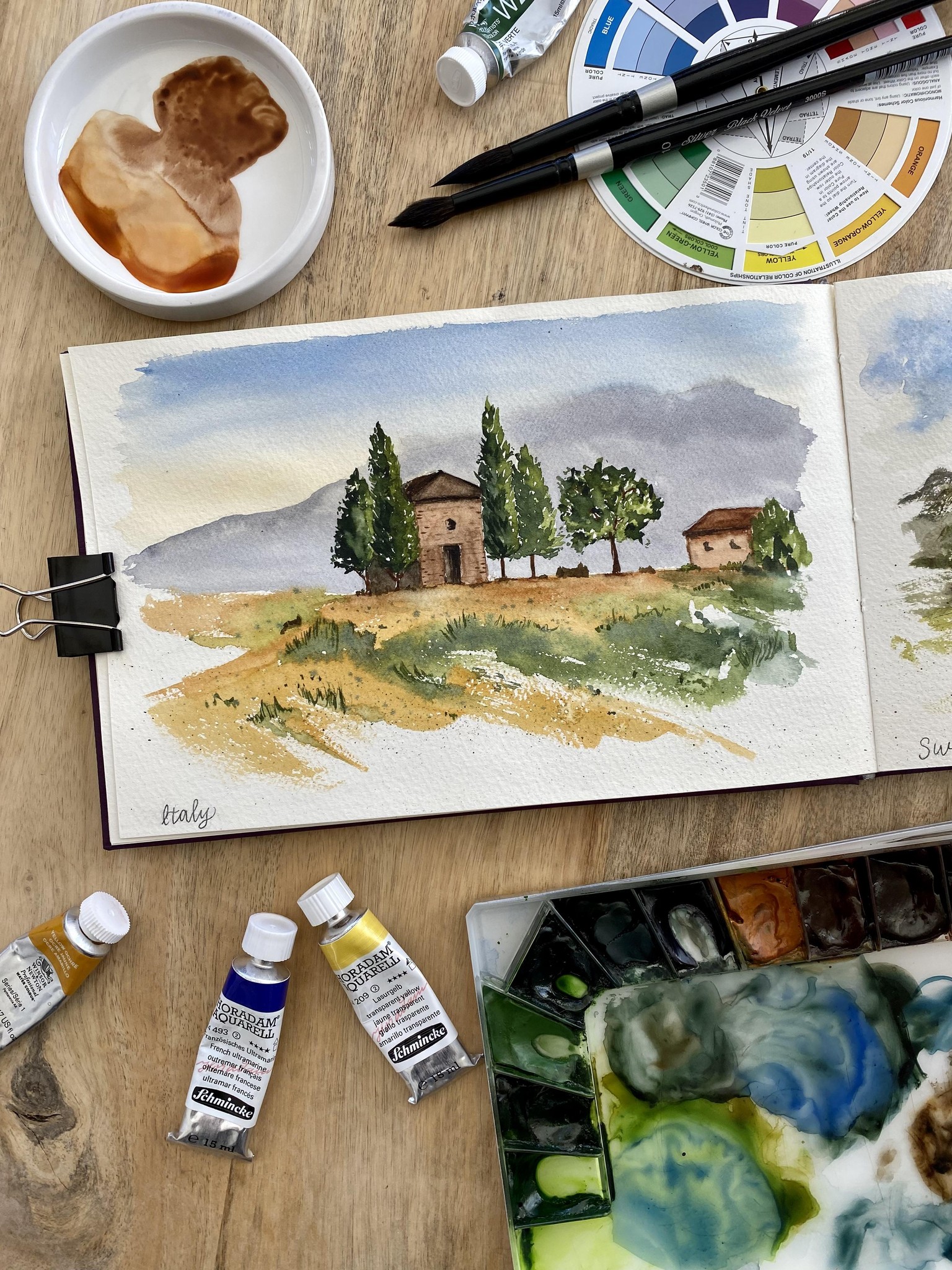 Watercolor Travel with Bianca - image 7 - student project
