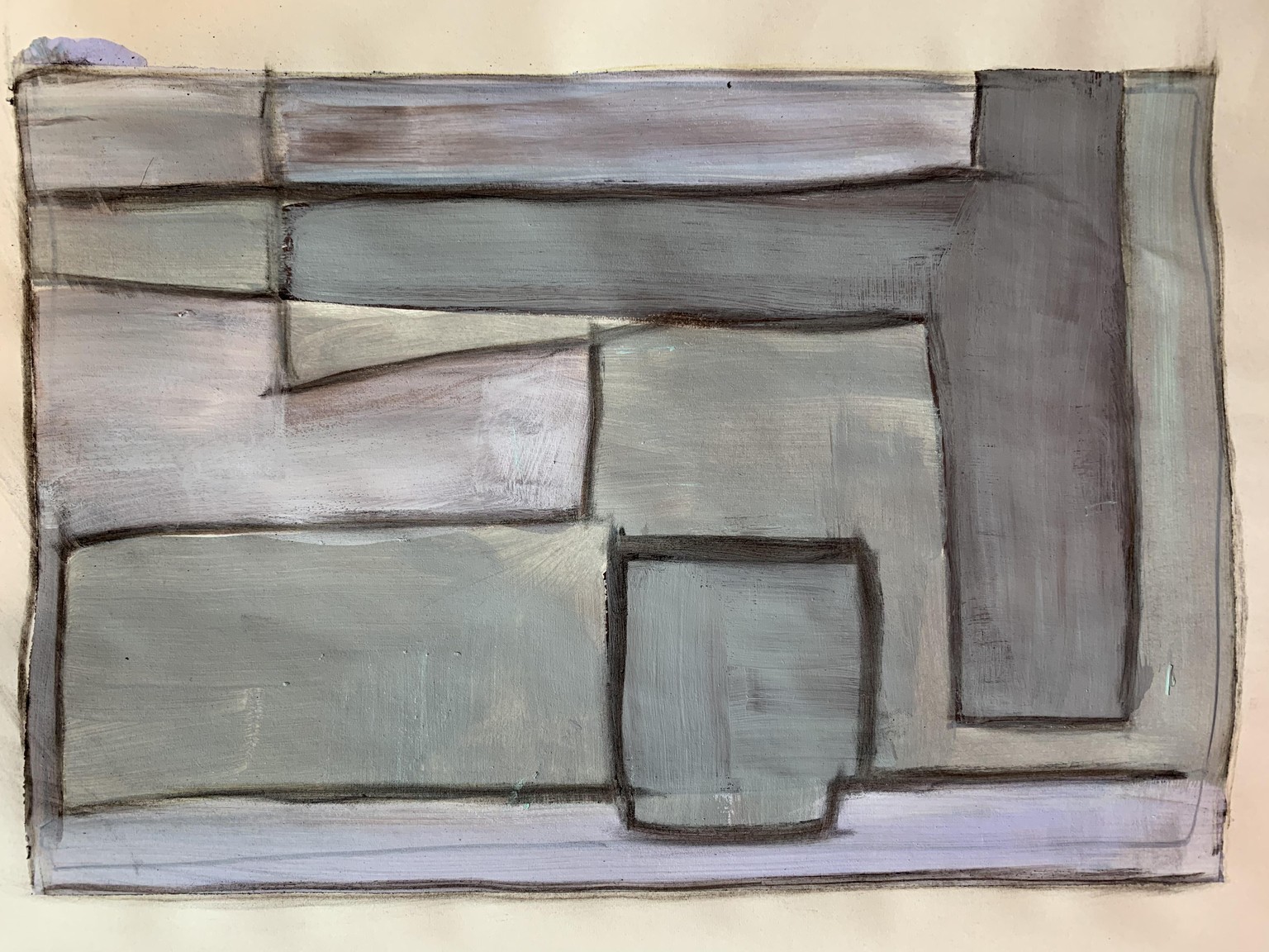 Contemporary Abstract Shapes - image 1 - student project