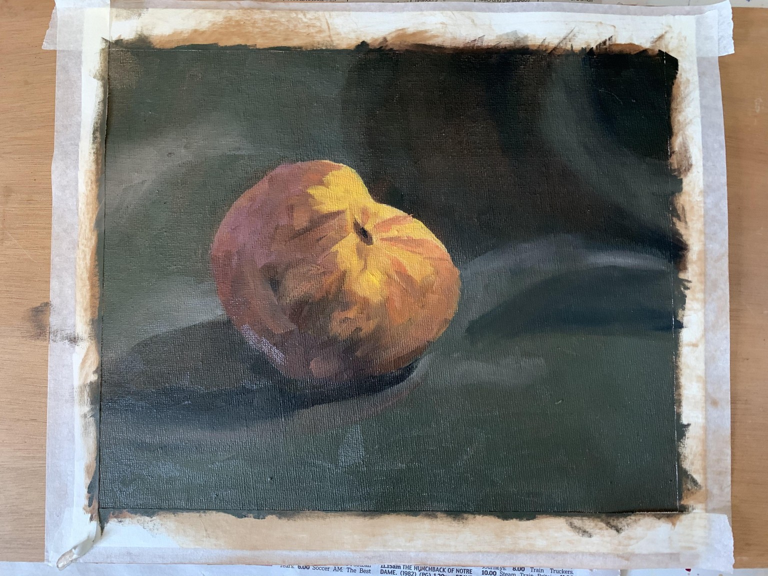 Alla Prima Peach with Rachael Broadwell - image 2 - student project