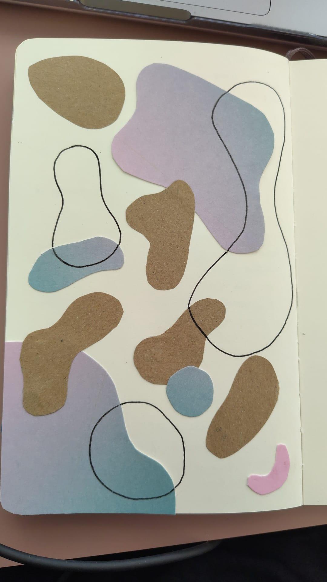 Two mixed media collages from Birmingham, UK - image 1 - student project