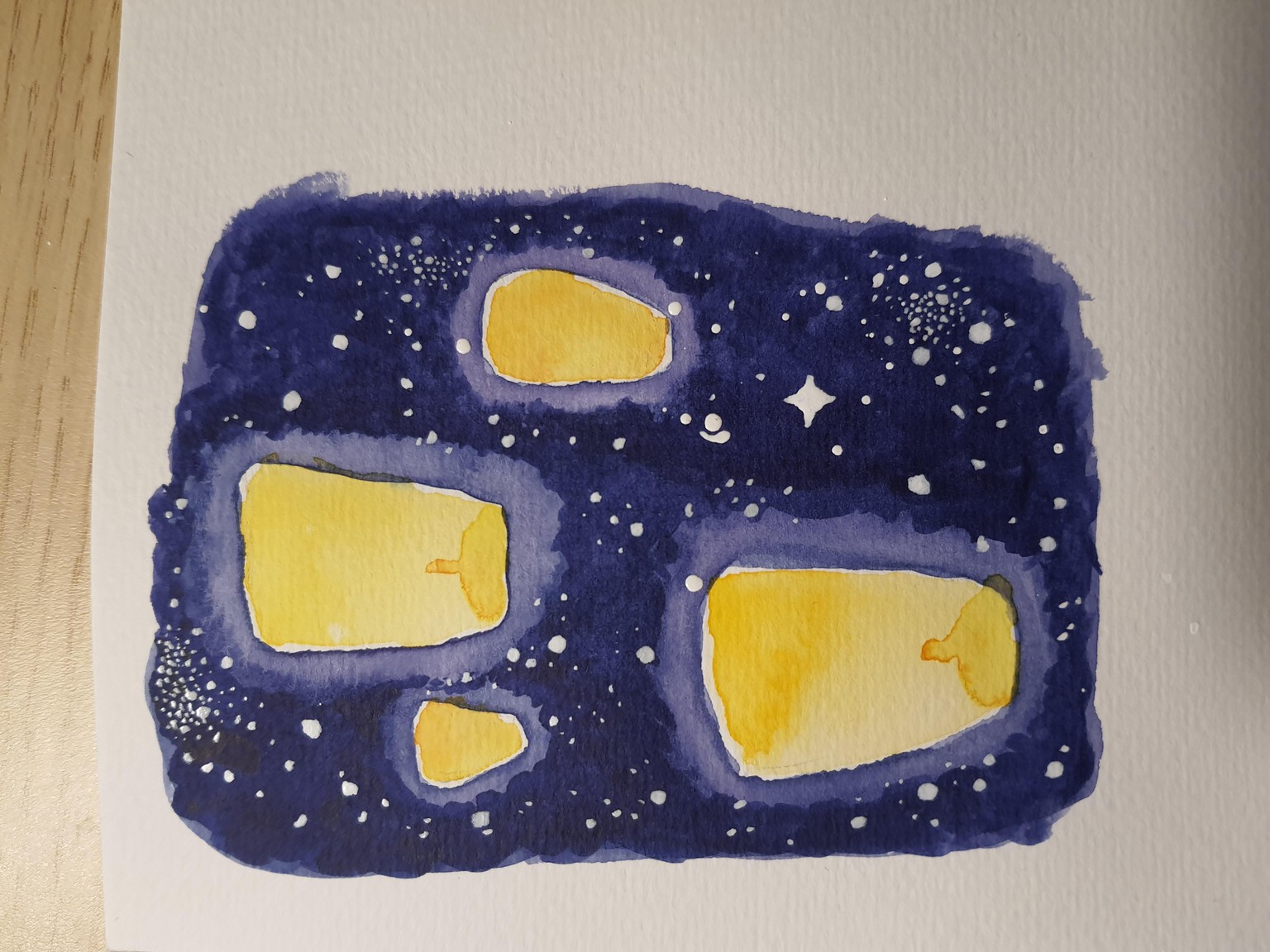 Night full of fireflies! - image 3 - student project