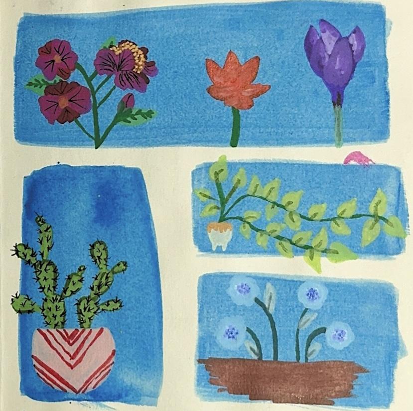Tiny Gouache Sketchbook - image 2 - student project