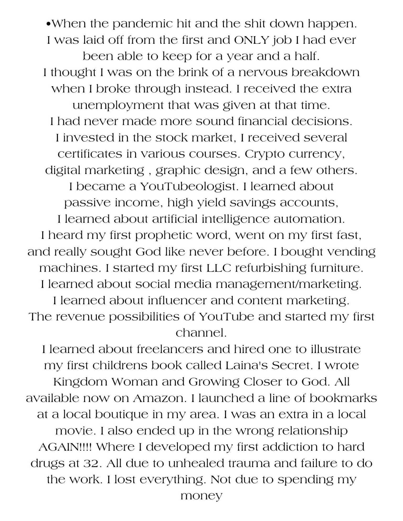 Beginning of Forgiving Yourself Blueprint - image 5 - student project