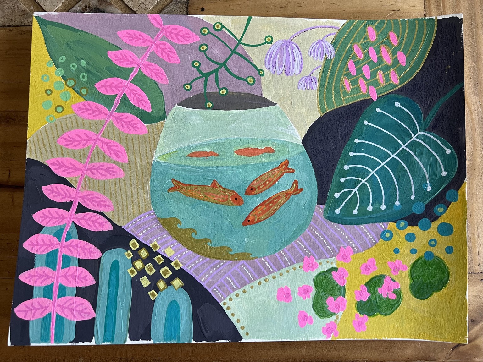 Les poissons rouges - image 1 - student project