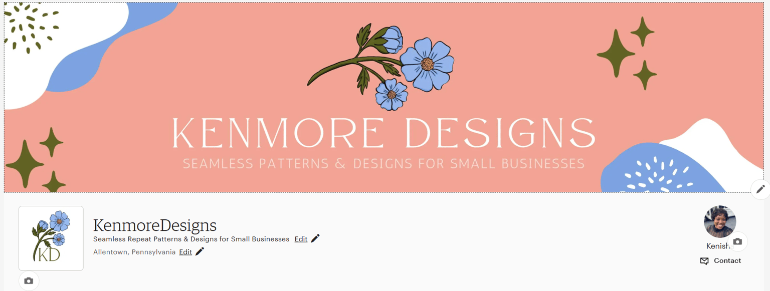 Etsy Shop Branding - image 1 - student project