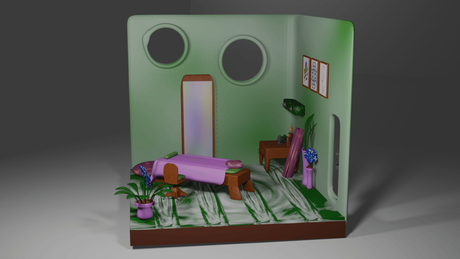 Emerald Massage Room - image 4 - student project