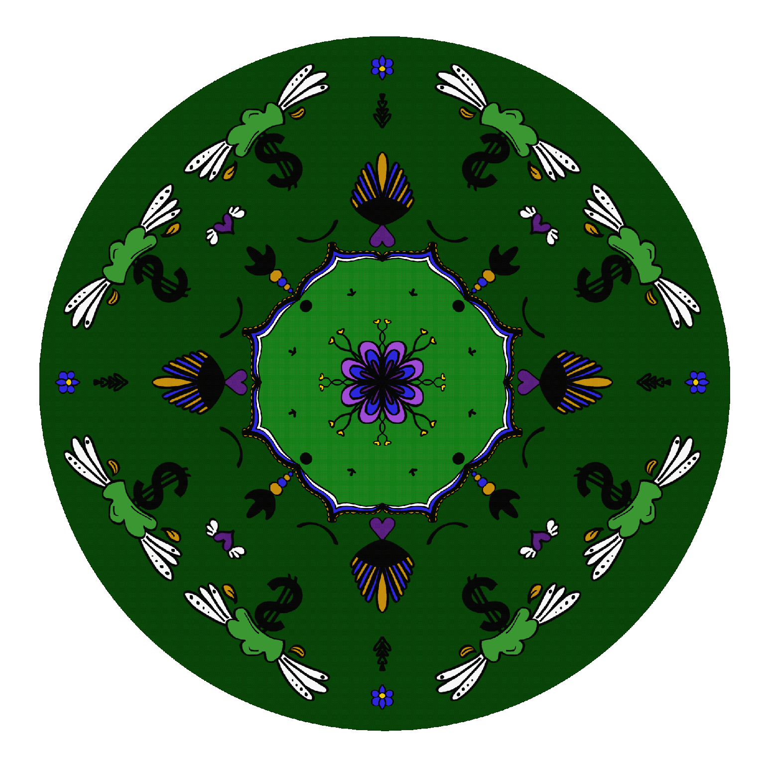 Money Mandala Designs - image 1 - student project