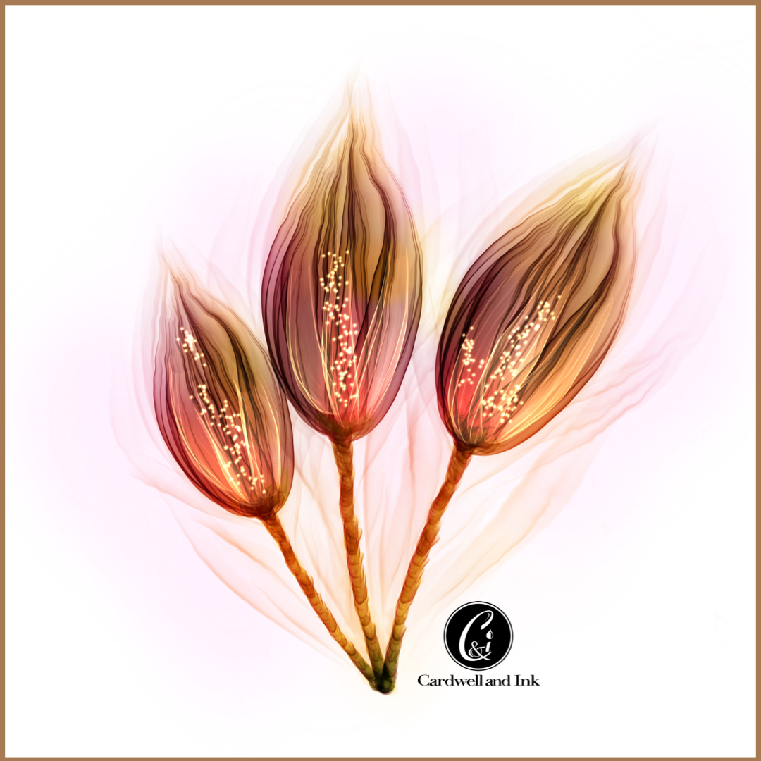 Botanical inspired alcohol inks - image 1 - student project