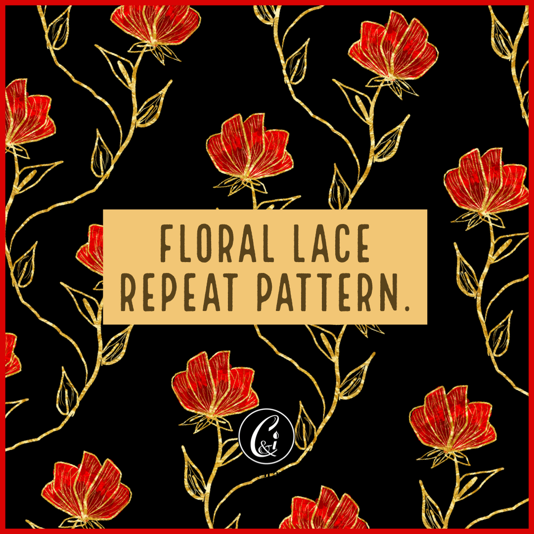 Floral lace in iOrnament app. - image 1 - student project