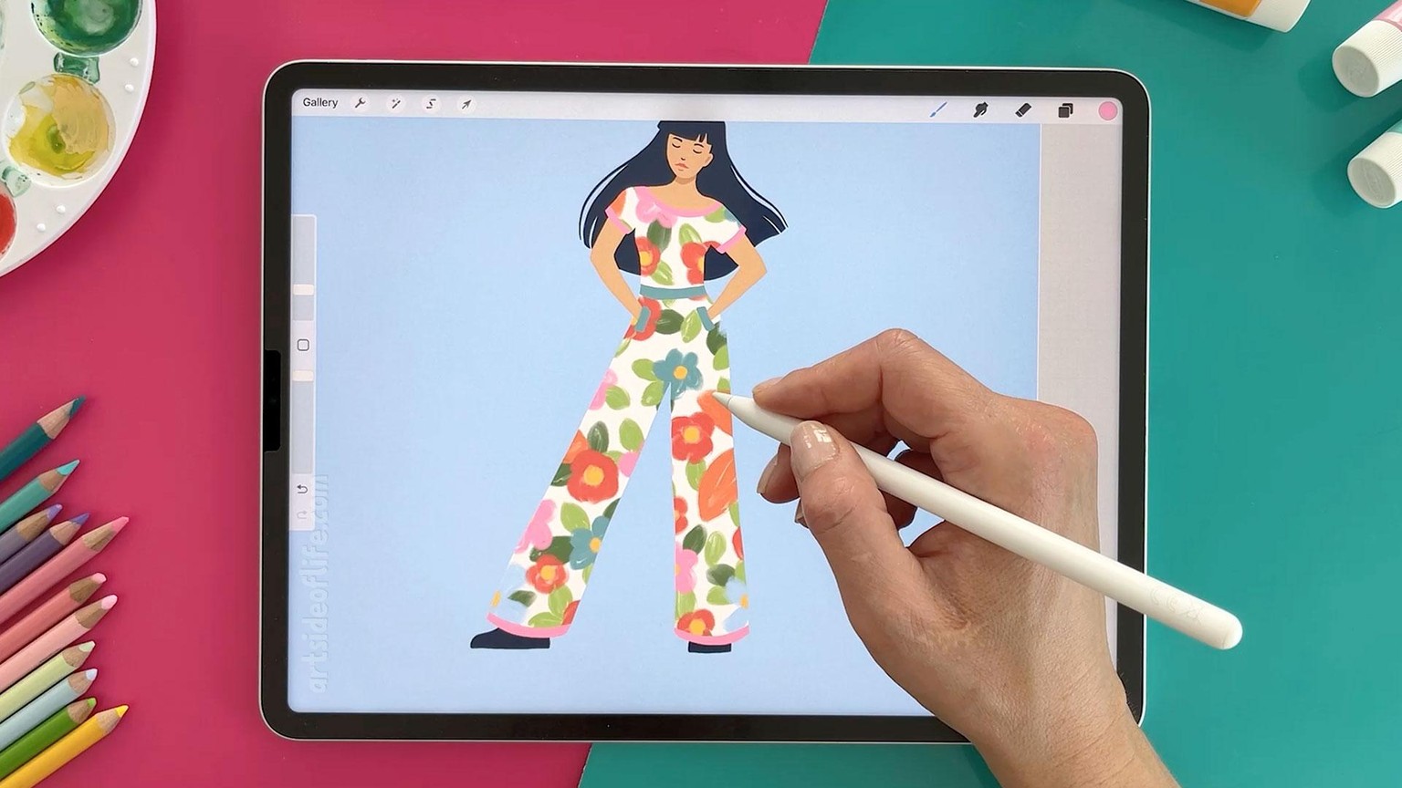 Floral Jumpsuit - image 1 - student project