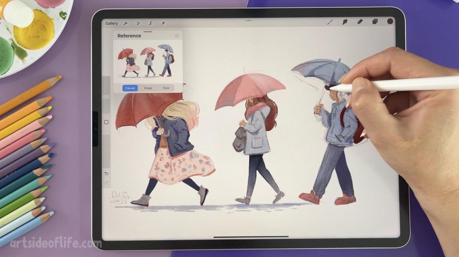 Rainy days in the city - image 3 - student project
