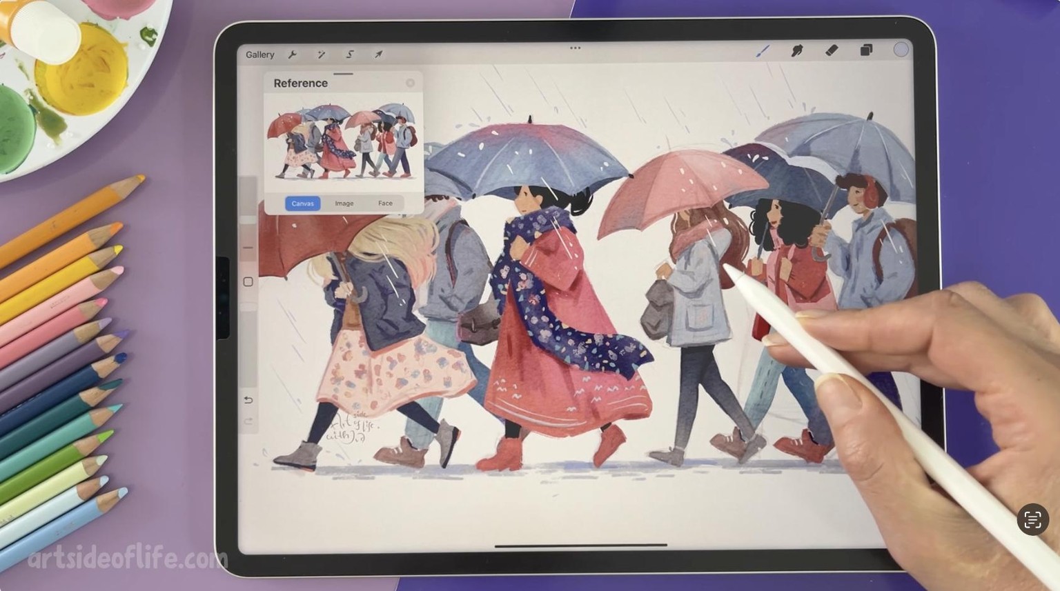 Rainy days in the city - image 5 - student project