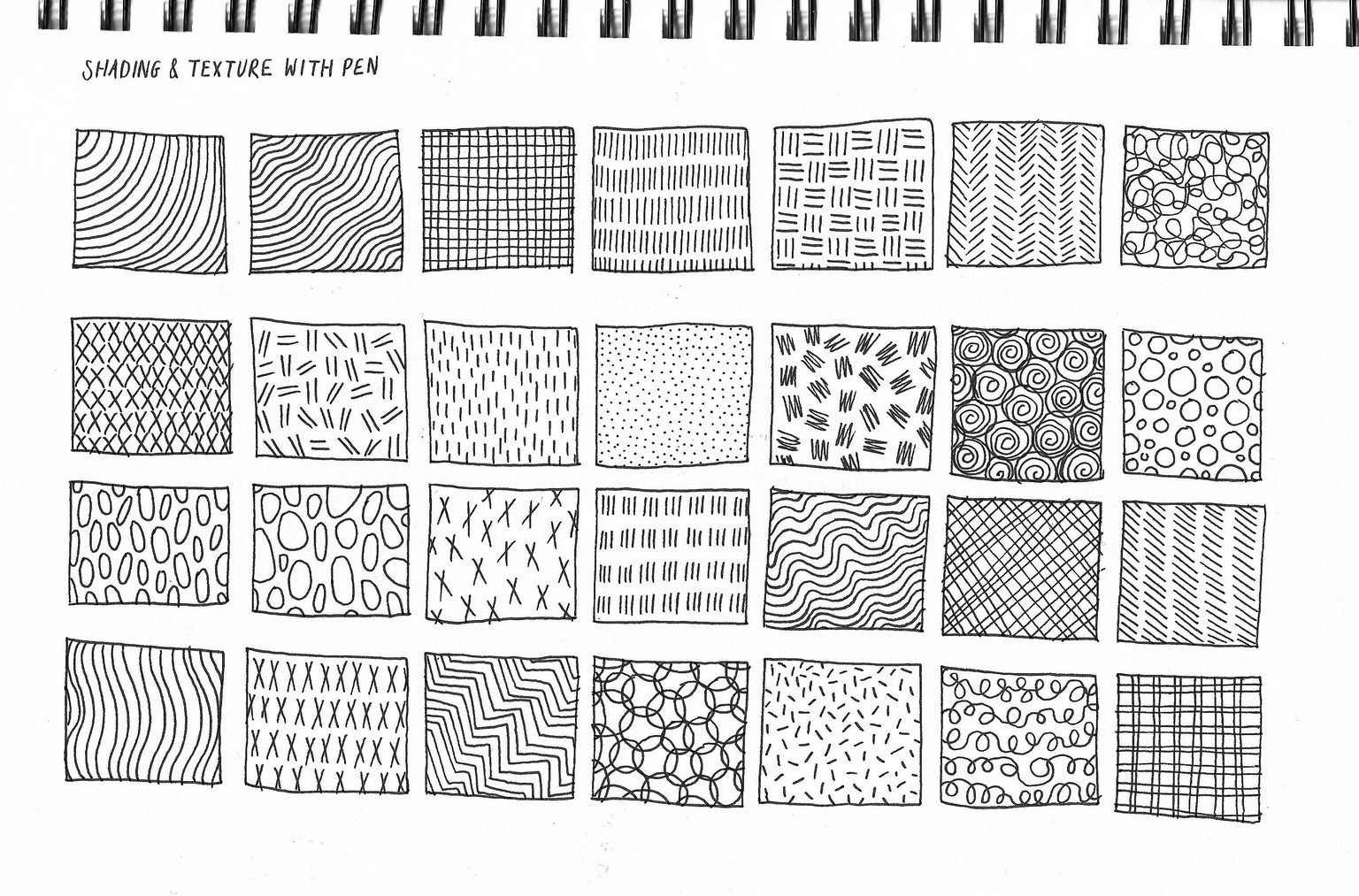 Shading and Textures with a Pen - image 1 - student project