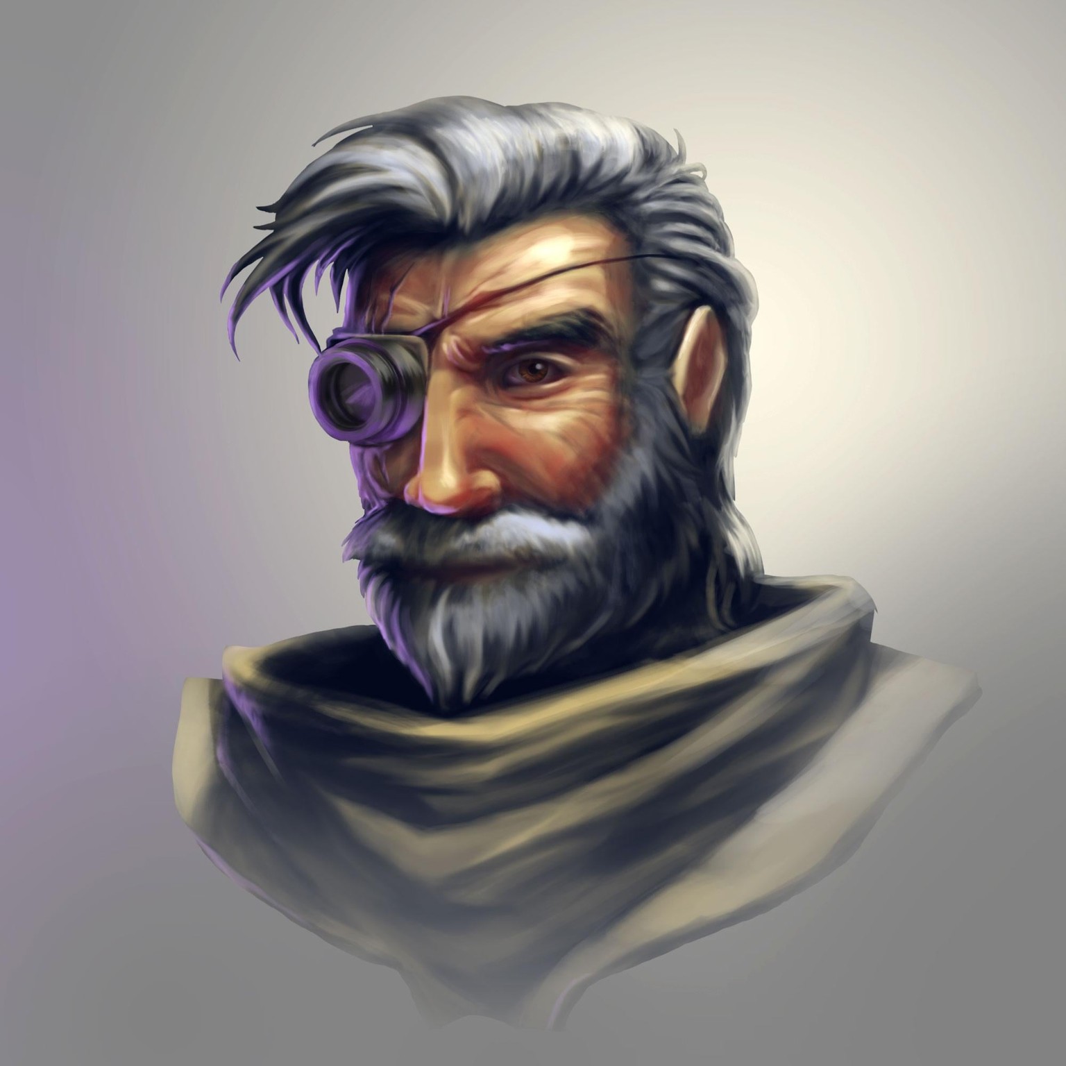 Space Pirate (portrait) - image 8 - student project