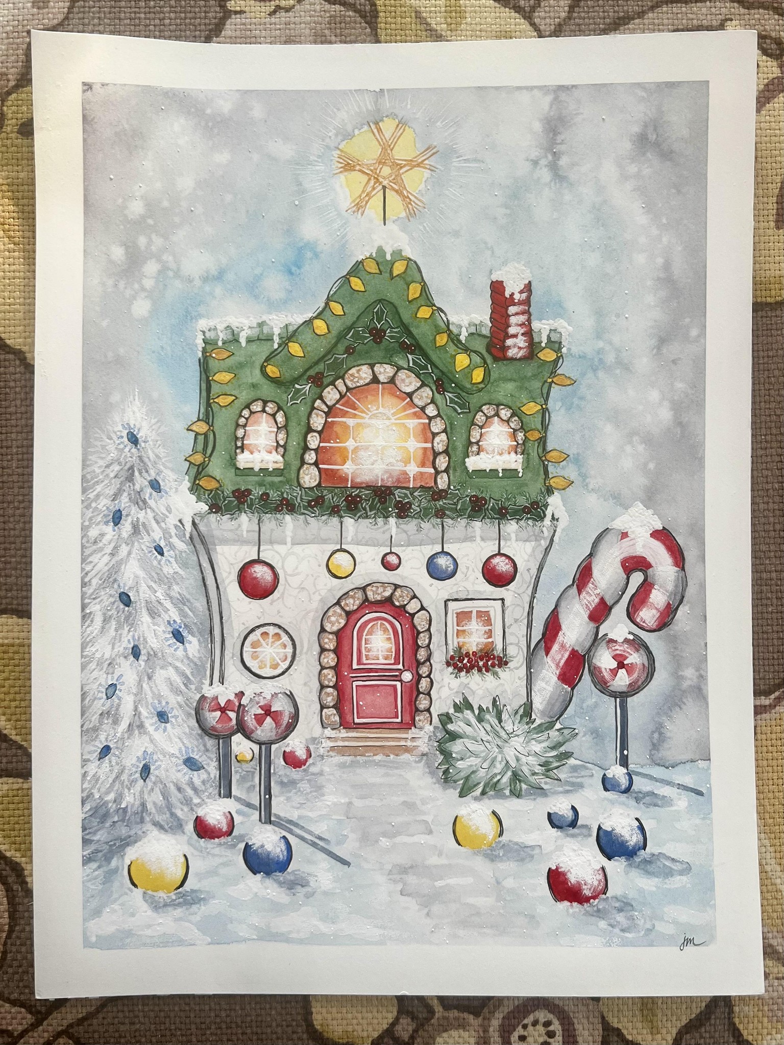 Cute Holiday Candy House - image 1 - student project