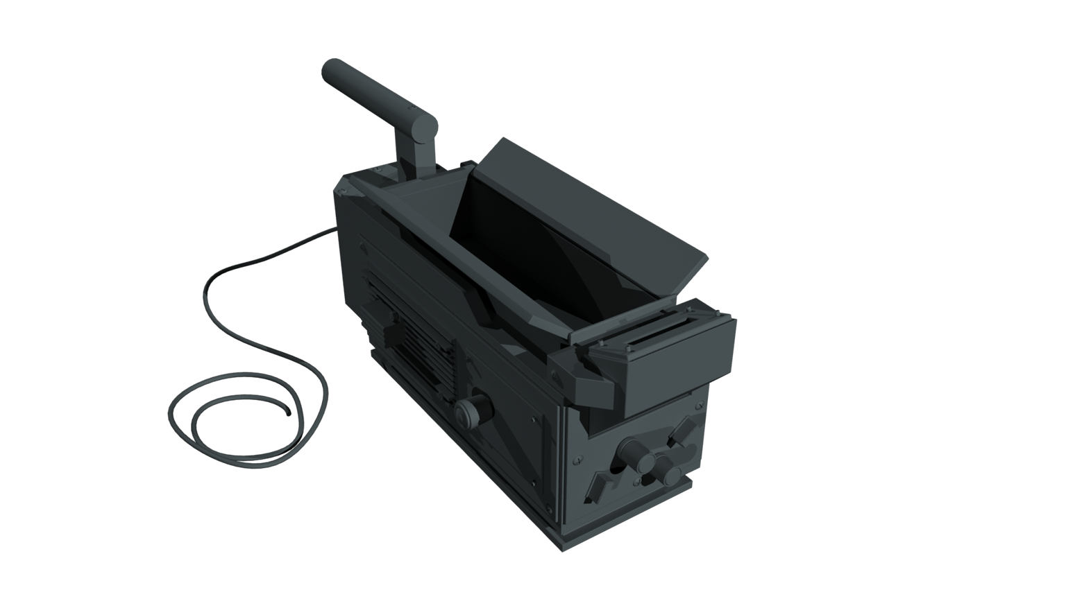 Ghostbusters Trap (relearning Maya) - image 3 - student project