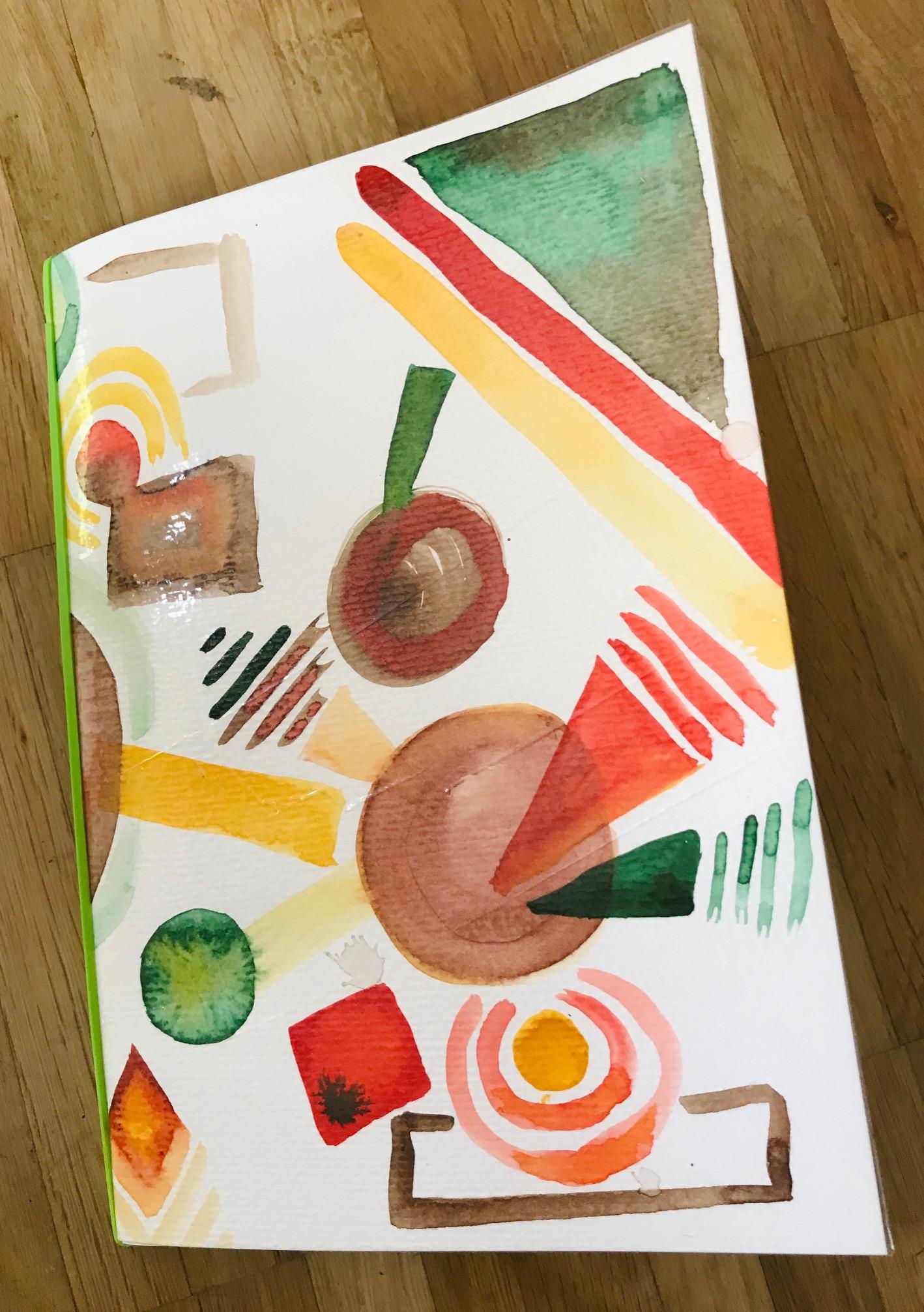 A cover for my new scribbler's notebook - image 2 - student project