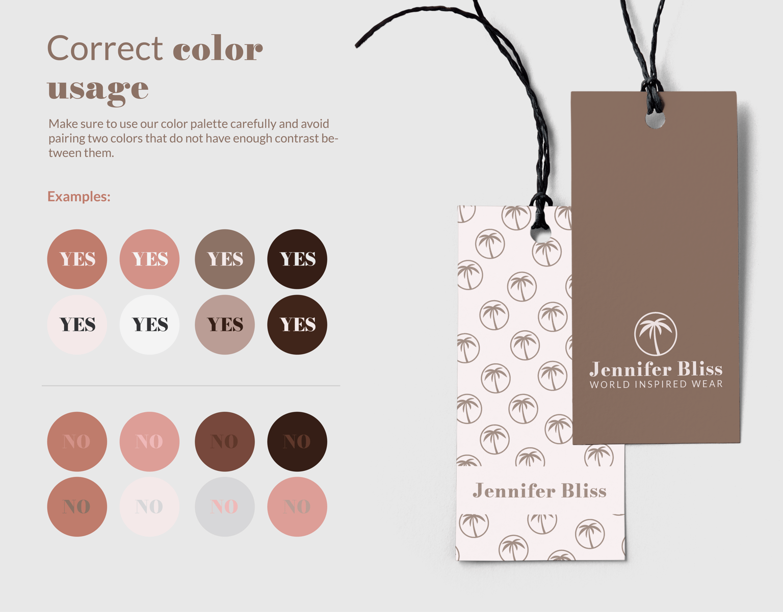 Jennifer Bliss Branding Project - image 7 - student project