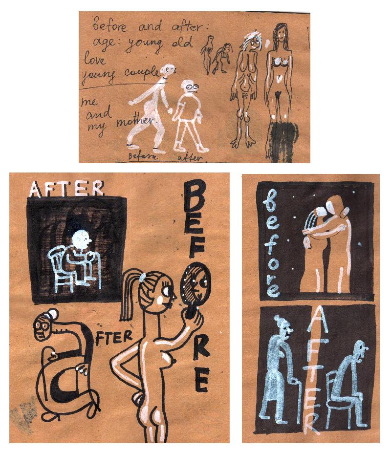 Before/After: my sketches and final piece - image 1 - student project