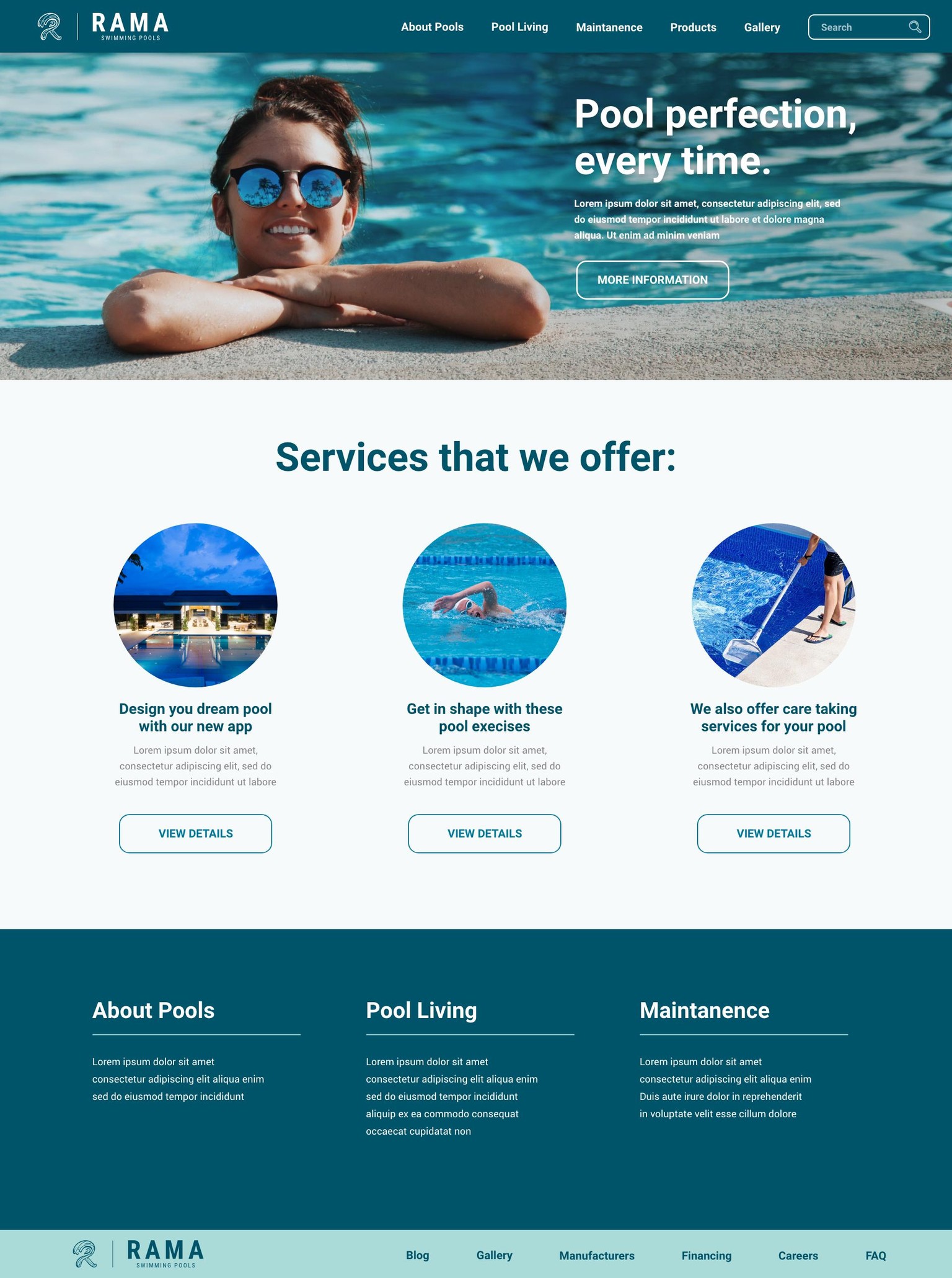 Rama Swimming Pools - image 4 - student project