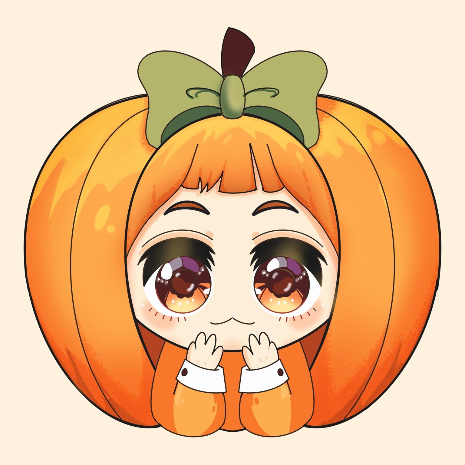 Pumpkin girl - image 1 - student project