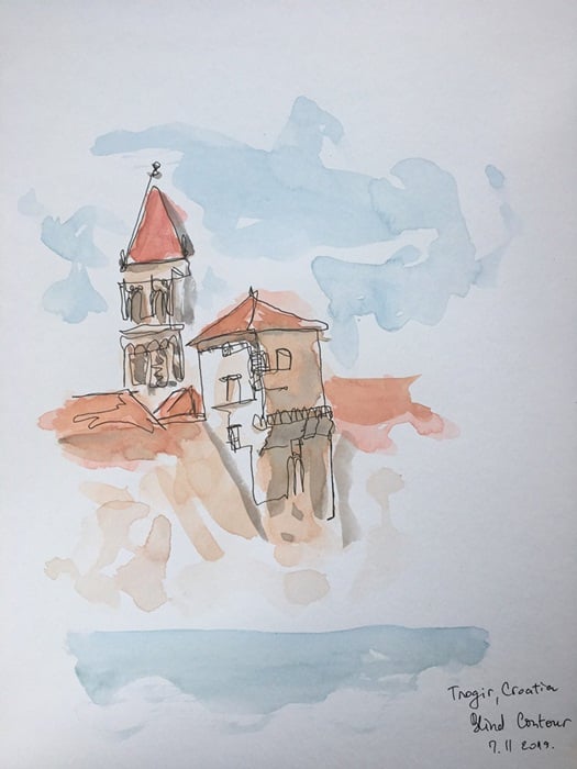 Urban Sketching - A Beginner's Guide - image 2 - student project