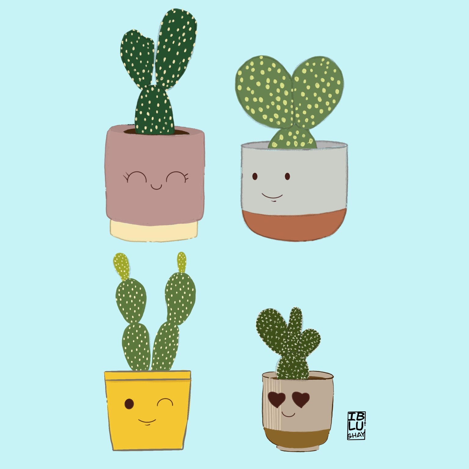 Cute bunny plants - image 1 - student project