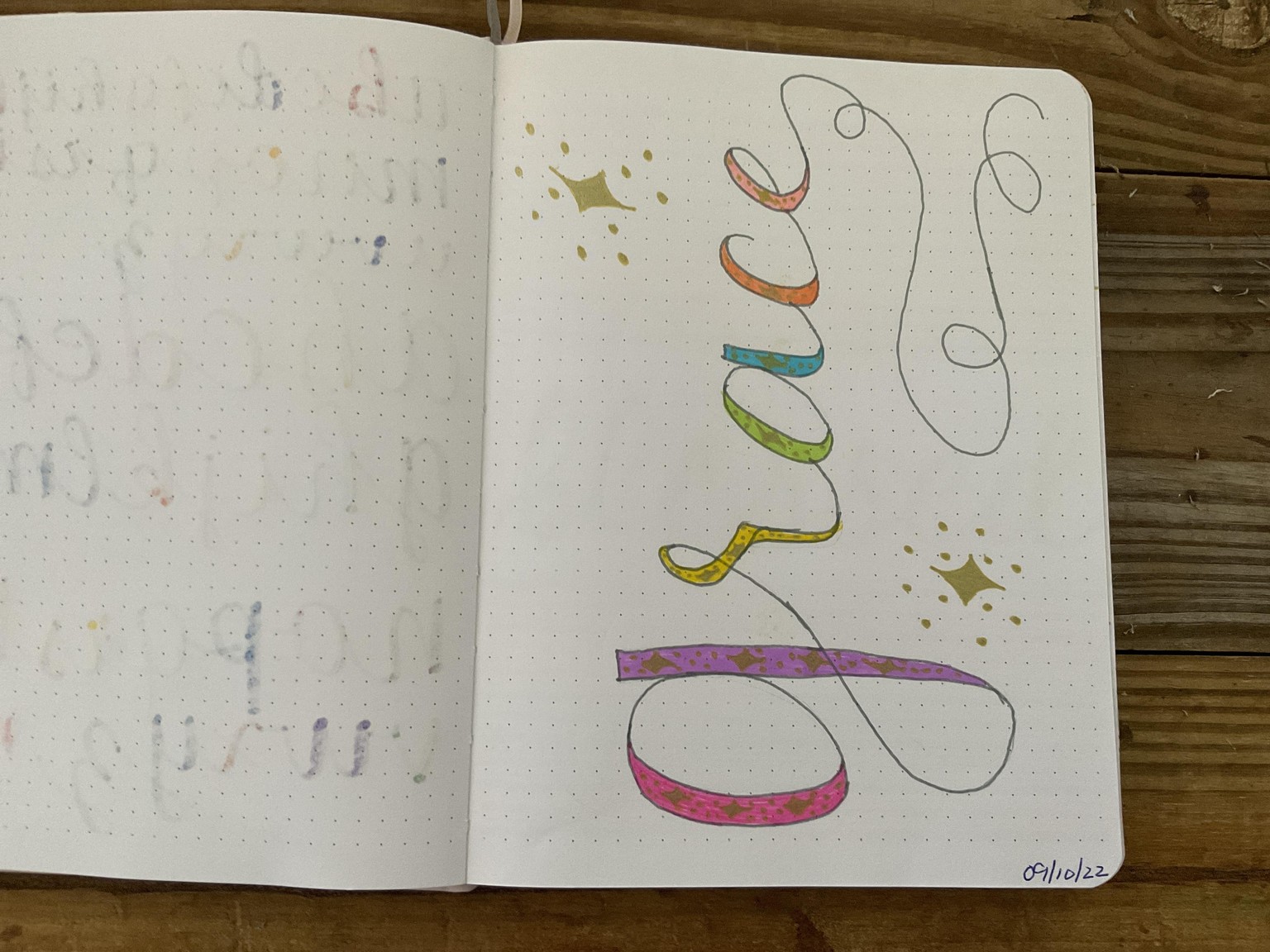 Hand Lettering 7 Day Callenge - image 2 - student project