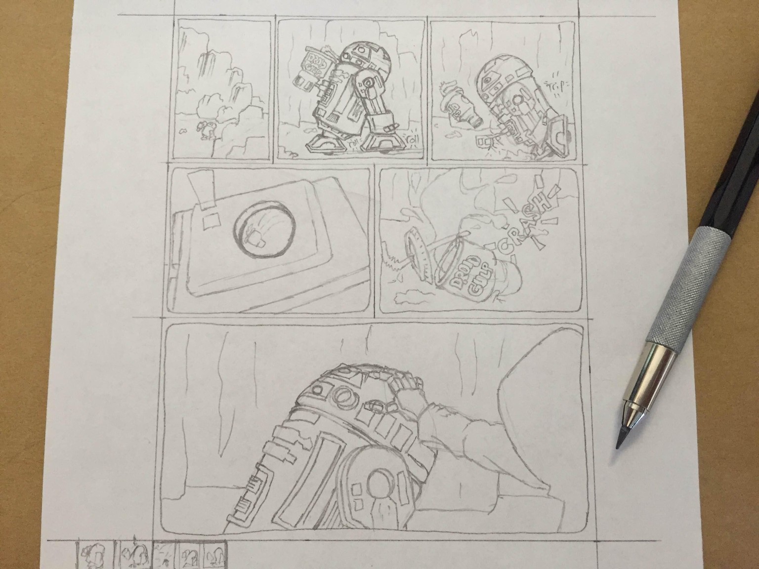 R2D2's Tragic Trip and The Jump - image 2 - student project