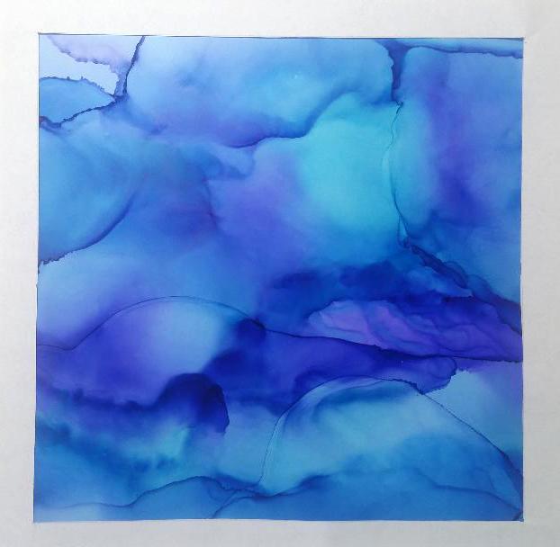 Playing with Alcohol Ink and Air - image 3 - student project
