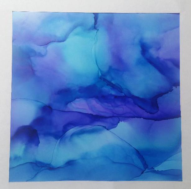 Playing with Alcohol Ink and Air - image 4 - student project
