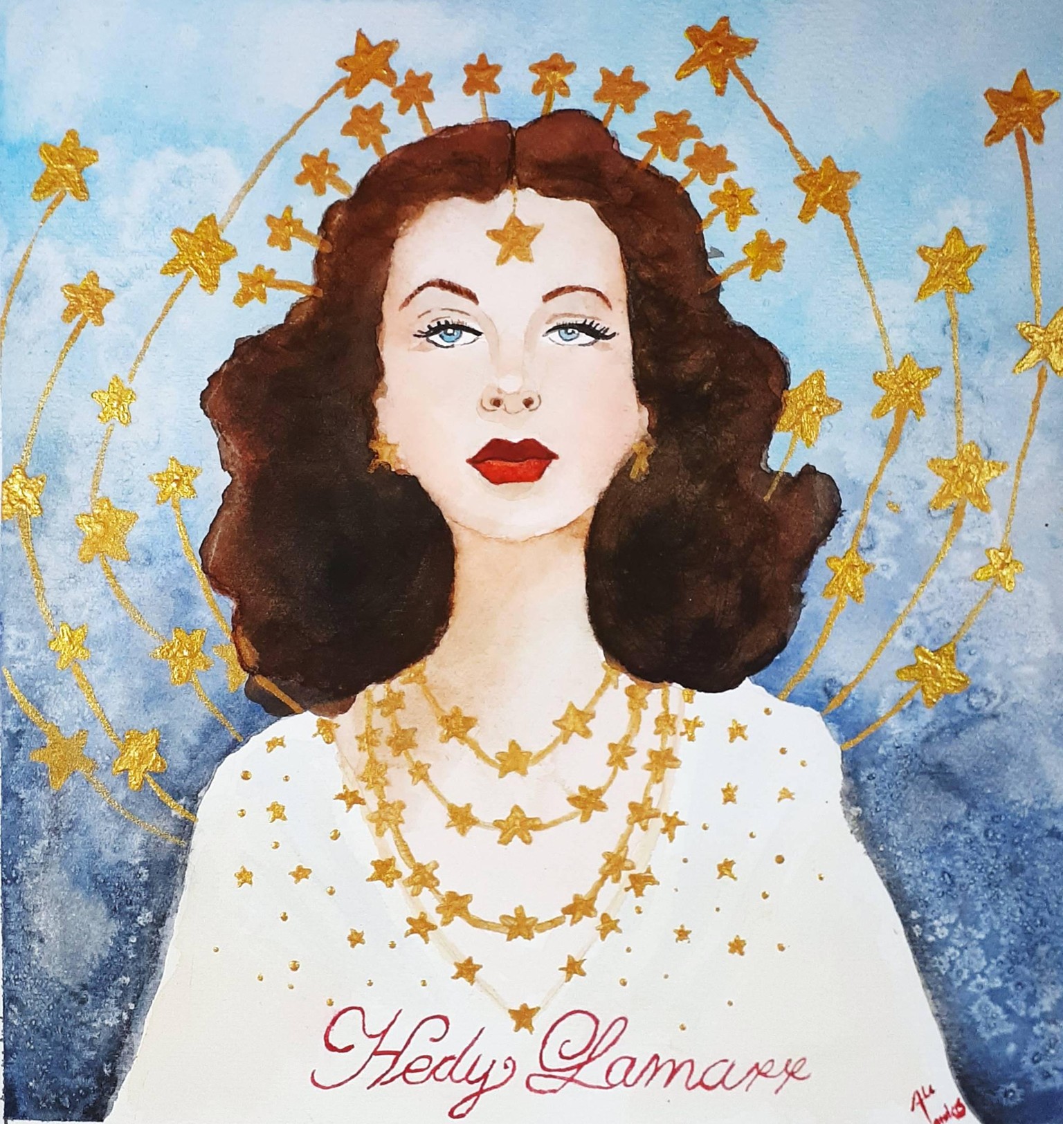 Hedy Lamarr - image 1 - student project