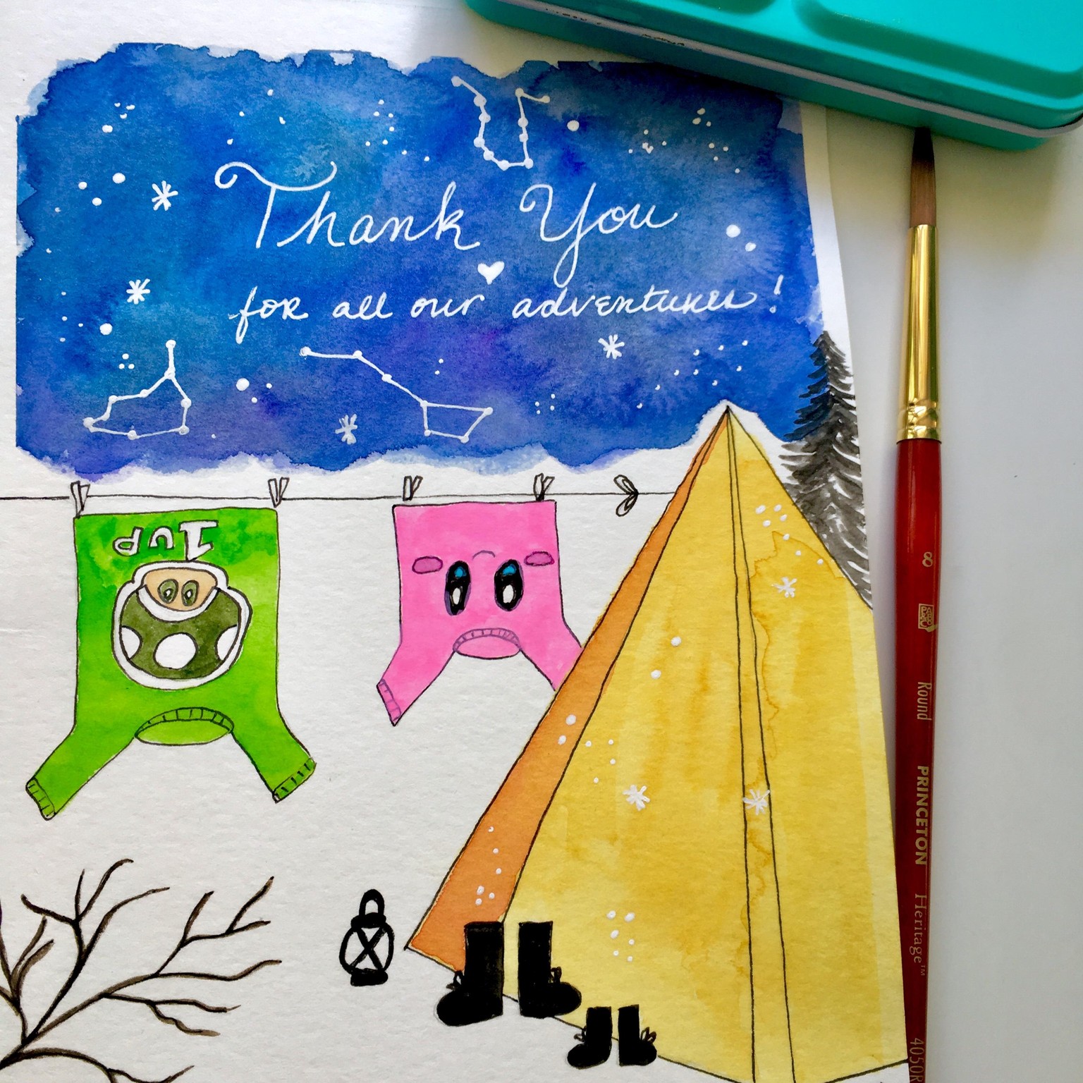 Father's Day Adventure Card - image 1 - student project
