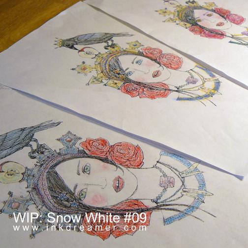Digital Coloring: Snow White - image 9 - student project