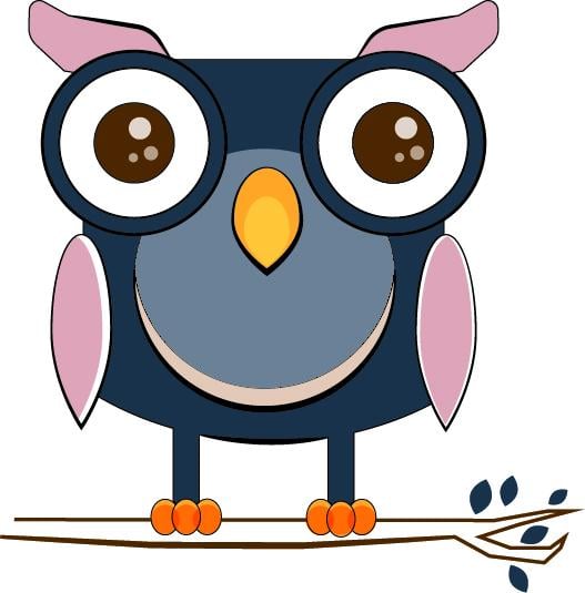 Owl Illustration - image 2 - student project