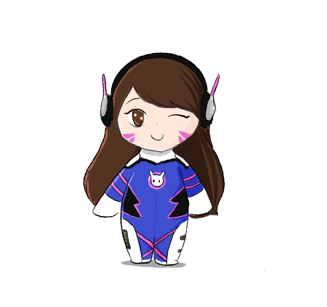 Chibi Dva - image 2 - student project