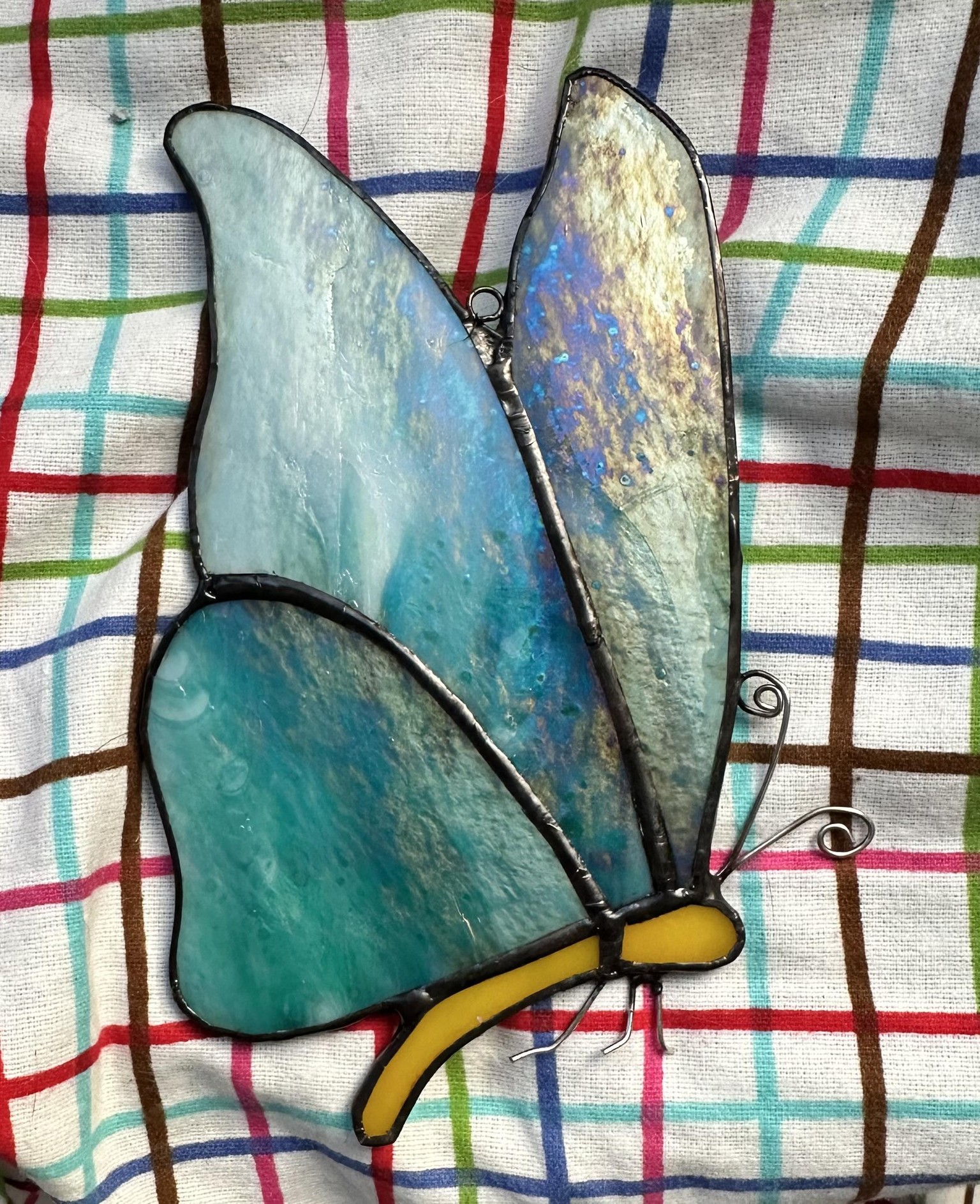 Butterfly (first ever stained glass attempt) - image 1 - student project