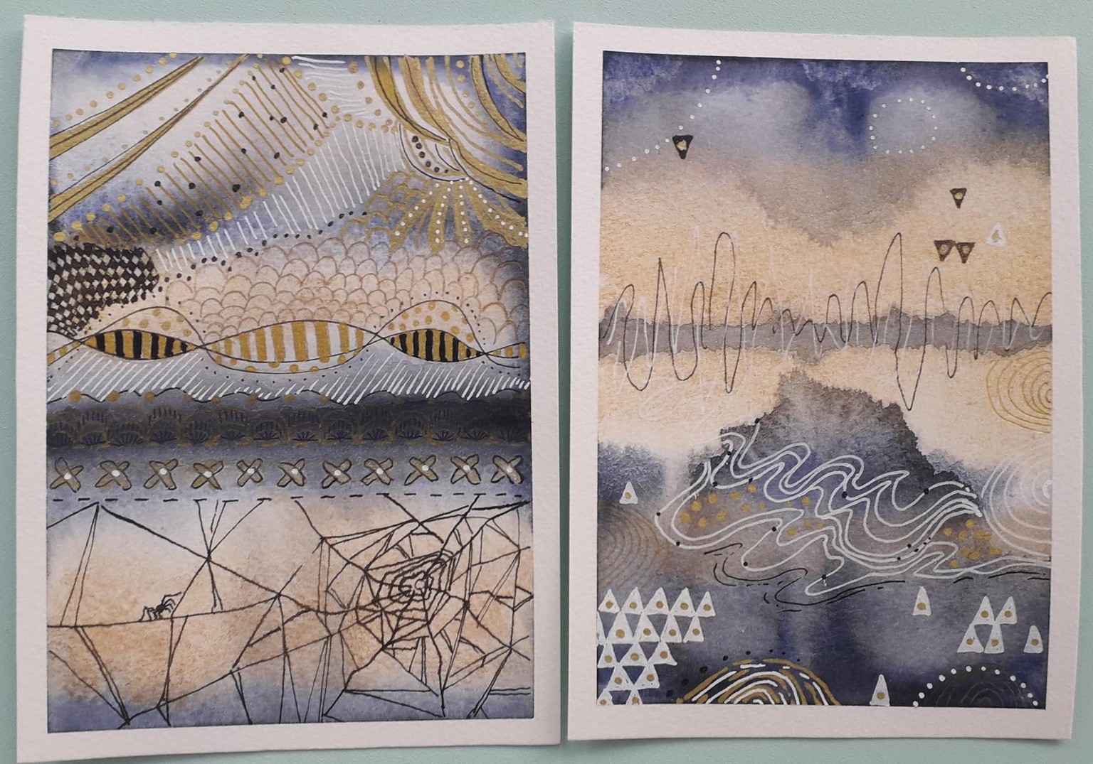 Gold and ink - image 2 - student project
