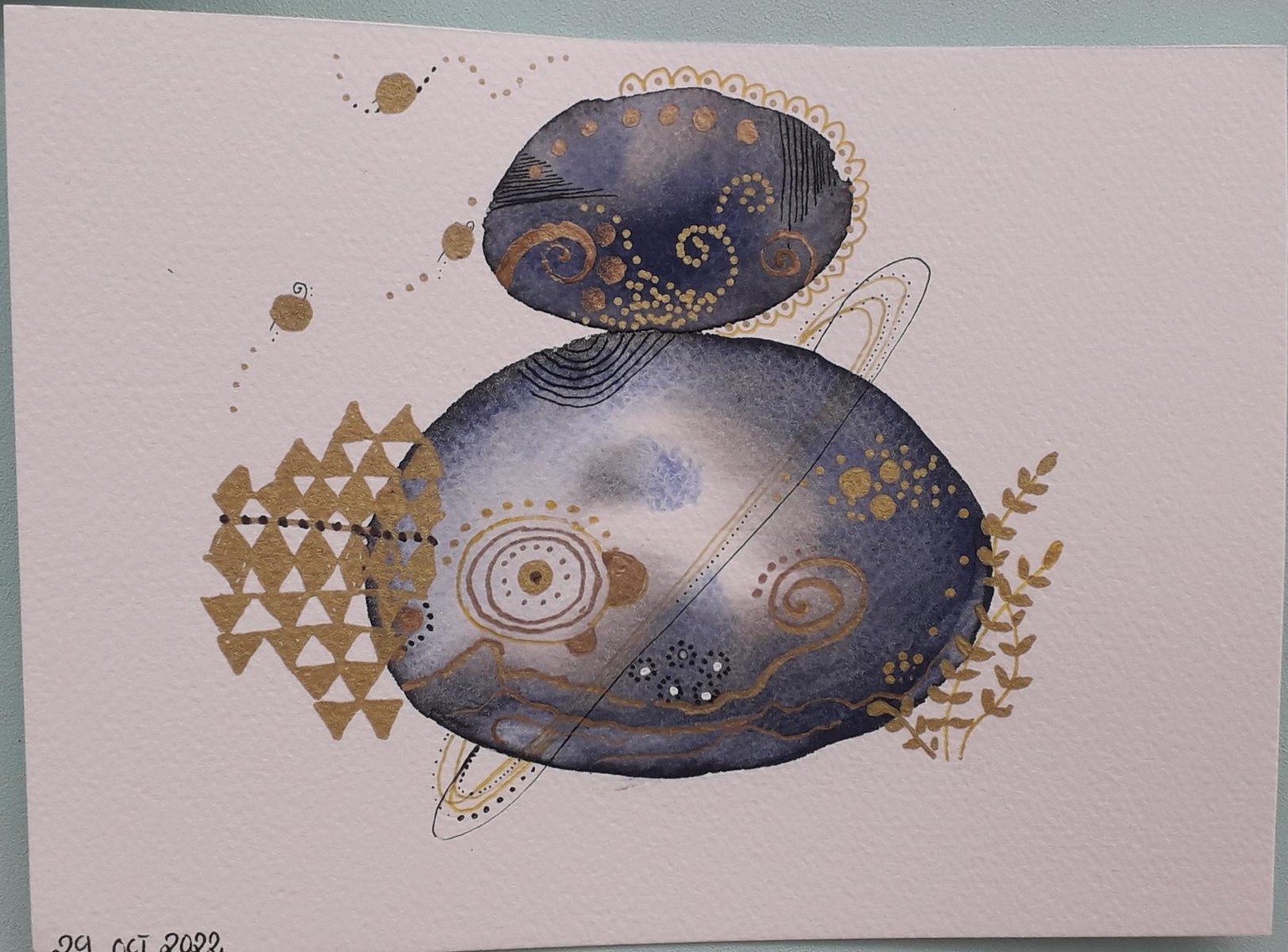 Gold and ink - image 3 - student project
