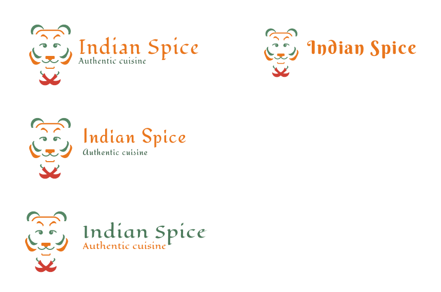 Indian restaurant logo - image 5 - student project