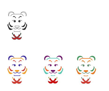 Indian restaurant logo - image 4 - student project