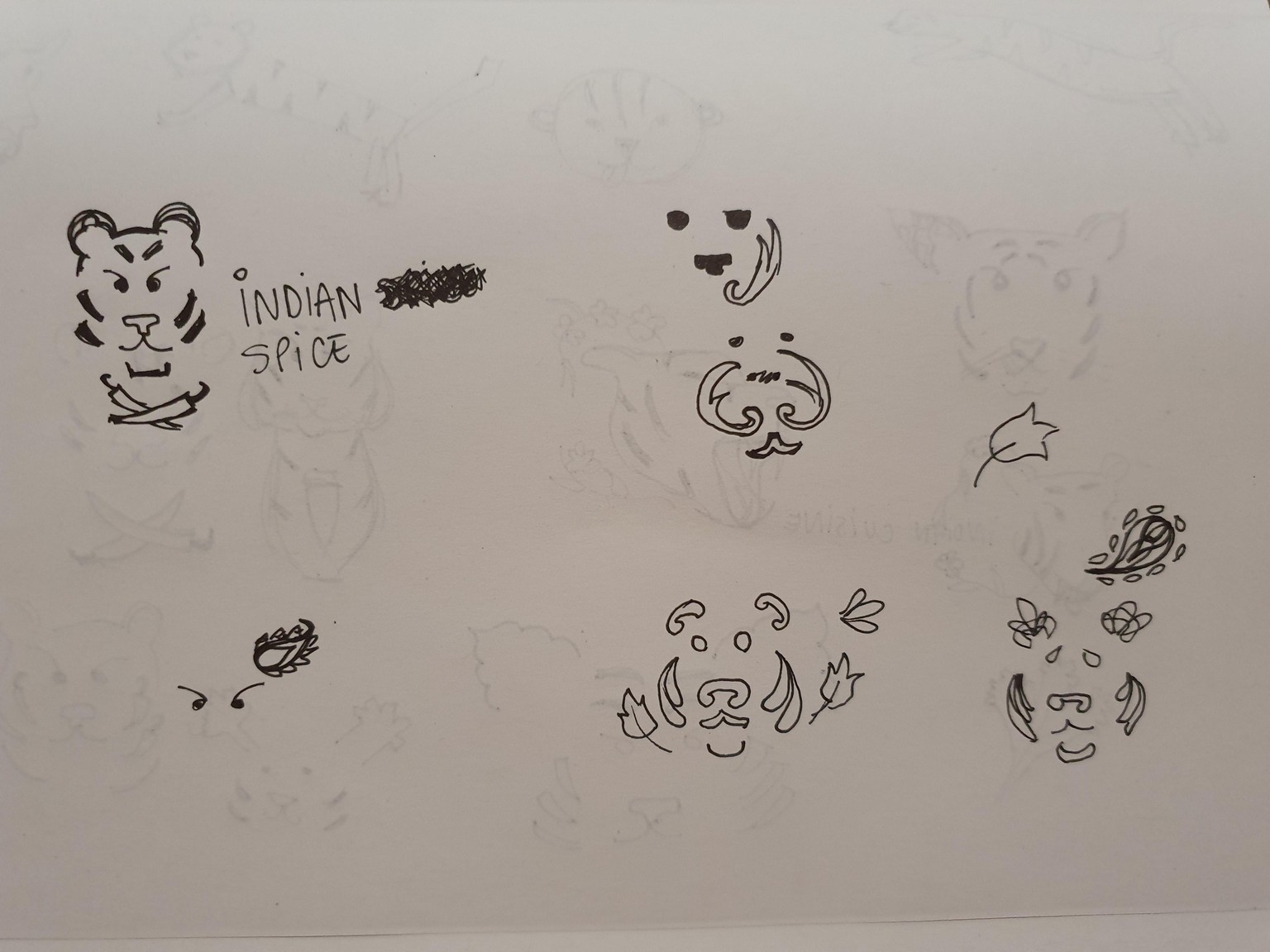 Indian restaurant logo - image 3 - student project