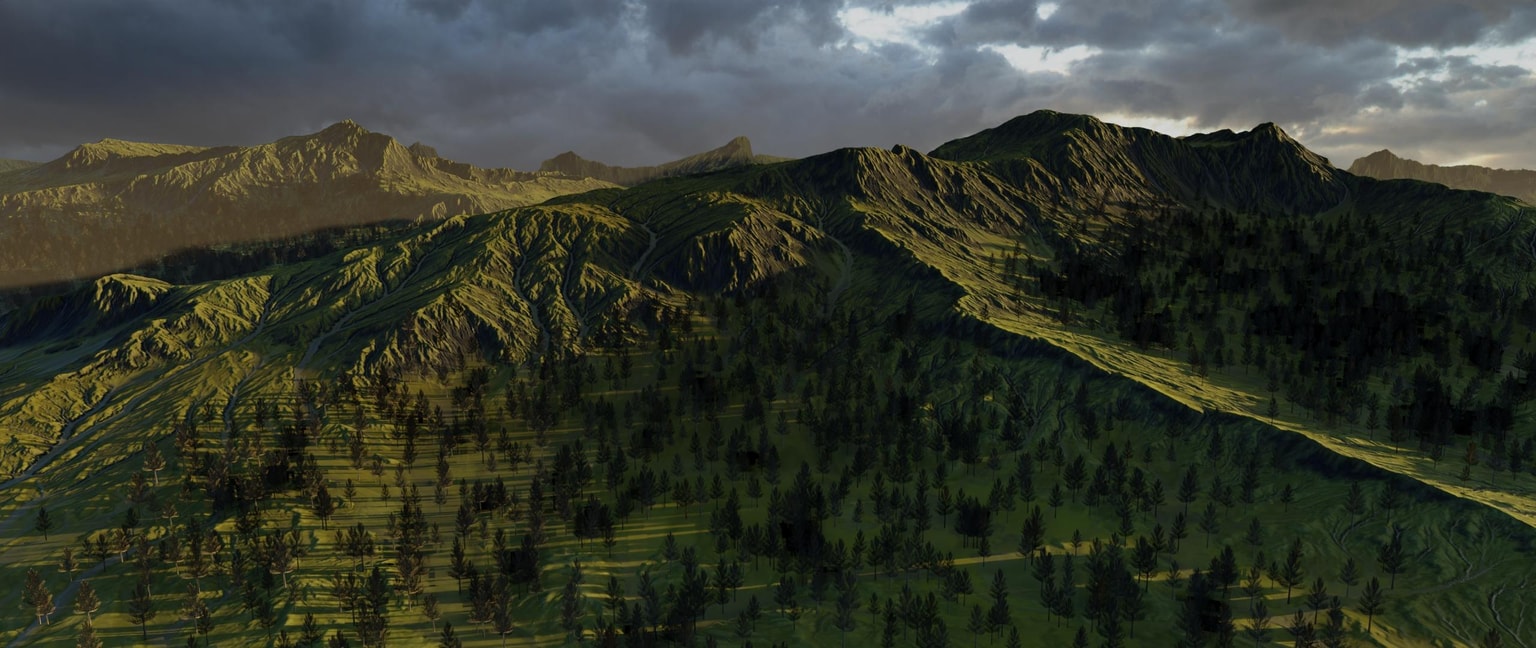 Terrain - image 1 - student project