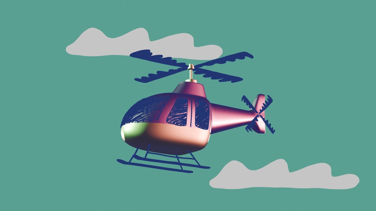 Helicopter - image 1 - student project