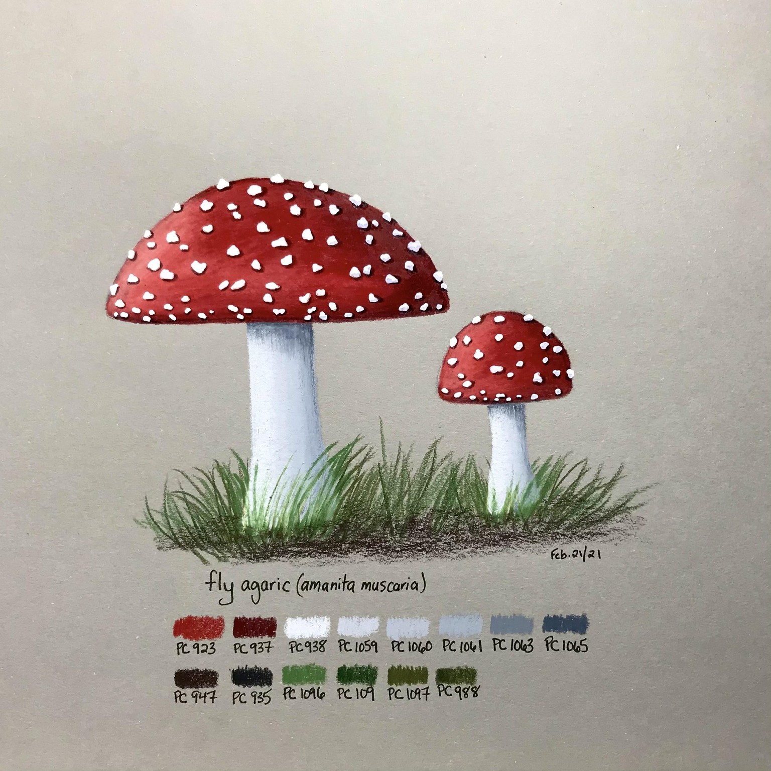 Nail polish and mushrooms - image 2 - student project