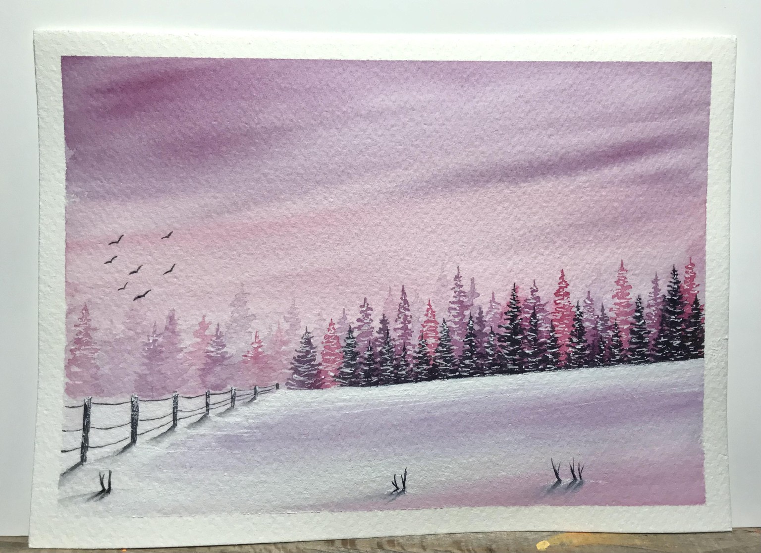 Violet Winter - image 1 - student project