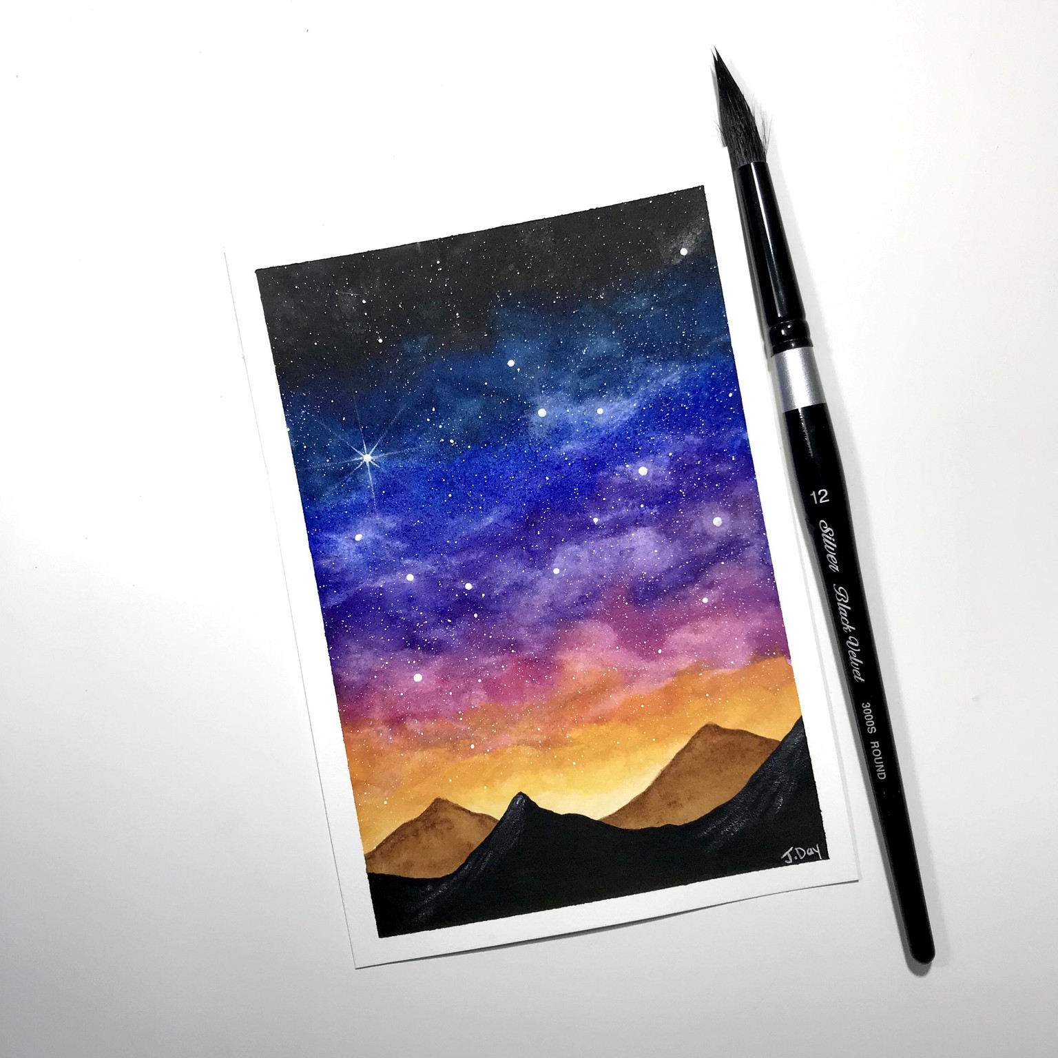 Starry Desert - image 1 - student project