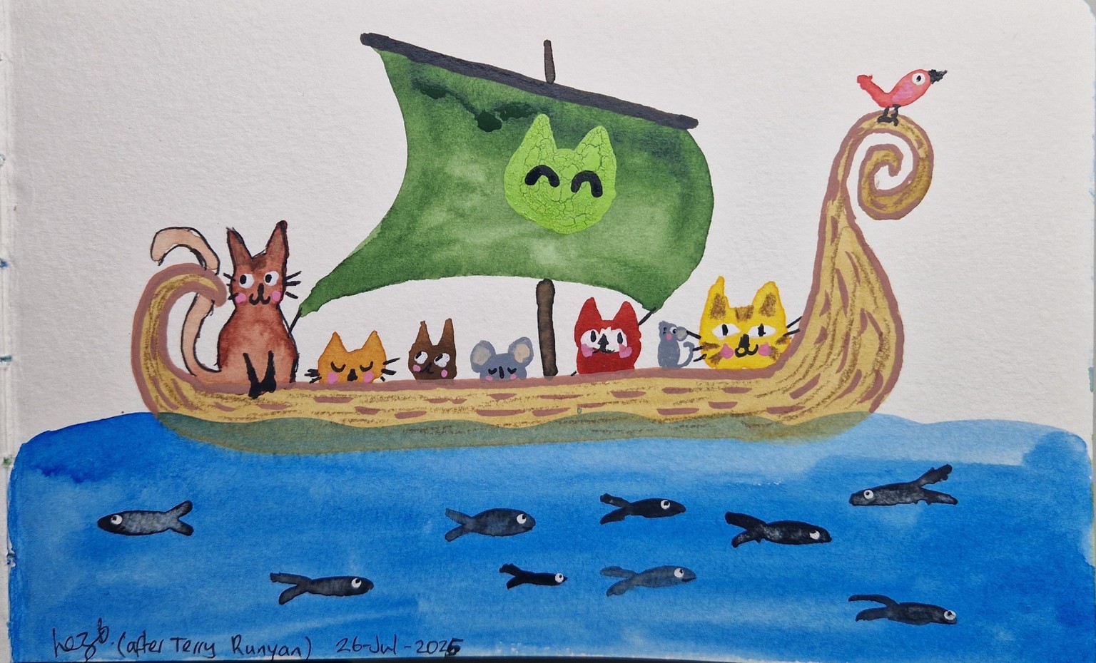 Viking Cats - image 1 - student project