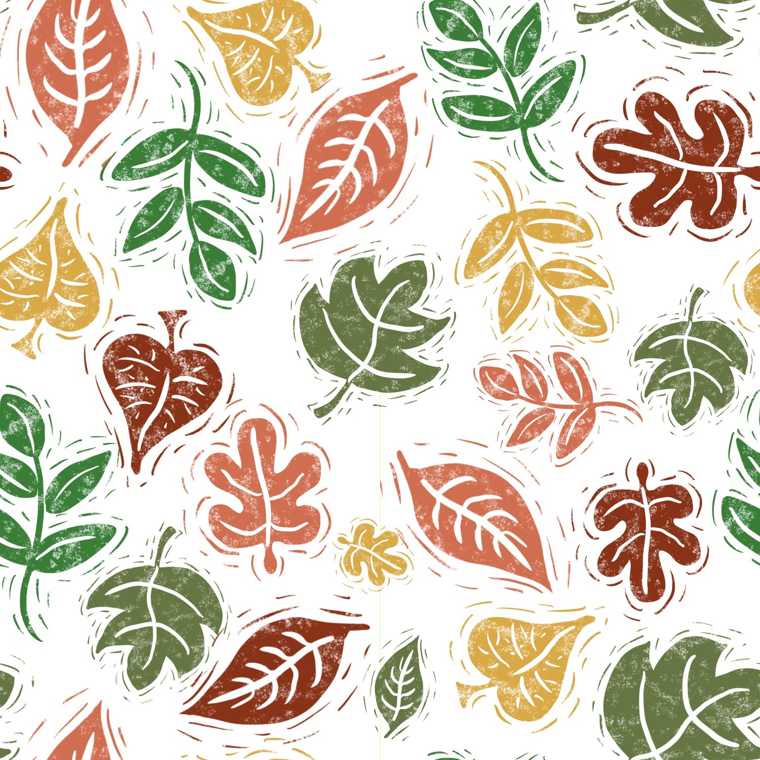 leaf pattern - image 1 - student project