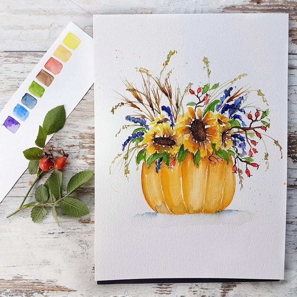 Autumn in a Pumpkin - image 1 - student project